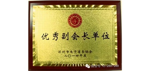 天助网荣膺深圳市电商协会2014年度“优秀副会长单位” 